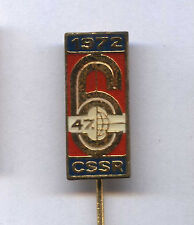 47th ISDT CZECHOSLOVAKIA 1972 Six Days ENDURO Motorcycle PIN Badge ISDE FIM ver3 picture