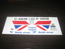 HS121 Trident British Airways decal 1100 for VEB Plasticart picture