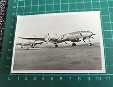 KLM Royal Dutch Airlines Lockheed  Constellation photograph. Original 1950s picture