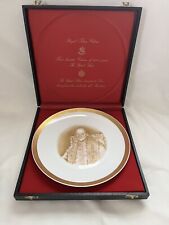 Vintage 1971 Plate The Papal Series Pope Paul VI Royal Tettau Germany Boxed picture