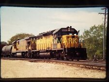 XL13 ORIGINAL TRAIN SLIDE CNW 6882 Chicago IL 1988 picture