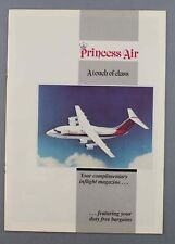 PRINCESS AIR AIRLINE INFLIGHT MAGAZINE BAE146 picture