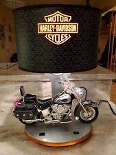 PRISTINE 2004 Harley-Davidson Heritage Softail Table Lamp W/ Sound Works  picture