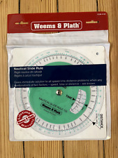 Weems & Plath Nautical Slide Rule 105 Marine Maritime Navigation Speed Time D... picture