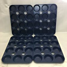 4-PACK Delta Airlines 044208429 12-Cup Beverage Tray with 6 Holes, Blue picture