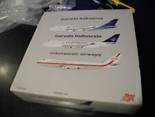 Collector's Find JFOX 200 Boeing 747 INDONESIAN AIRWAYS, 1:200, Only 96 picture
