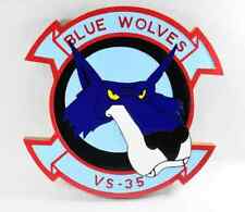 VS-35 Blue Wolves Plaque, 14