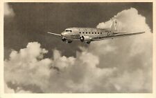 Flagship Fleet American Airlines plane in flight Postcard picture