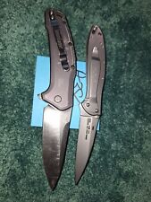 2 Kershaw KNIVES LINK 1776TGRYBW LEEK 1660   Camping Fishing   NICE    Lot A38 picture