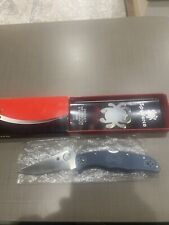 Spyderco Endura V-Toku 2 Knife Rare Sprint Run C10FPBLE Collector slightly Used picture