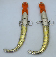 PAIR Vintage Moroccan Handmade Daggers Knife islamic Khanjar Arabic Sword Dagger picture