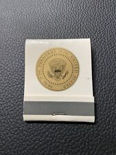 John F. Kennedy Air Force One Matchbook Matches.  RARE picture