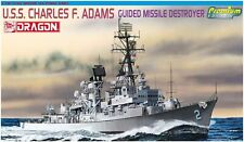 Dragon 1/700 U.S.S. Charles F. Adams missile destroyer Premium Edition Model A11 picture