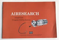 Vintage AIRESEARCH GARRETT Cryogenic Cooling Systems Los Angeles LITHO 1968 USA picture