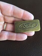 Ford Motors Money Clip Patina HOTROD Auto Collector Car Truck METAL Man Cave WOW picture