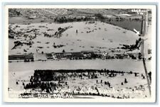 1948 Stockyard Flood Disaster Dike Break Vanport Oregon OR RPPC Photo Postcard picture
