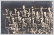 Postcard RPPC Illinois Champaign WW1 Squadron AZ Military Aeronautics Cadet 1918 picture