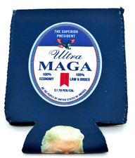Trump..2024 ..Ultra MAGA...Can Koozie ..MAGA 2024 + 5 Trump Car / Truck Stickers picture