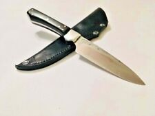 Bushcraft Knife, Hand-Forged 1075 Steel Fish & Game Camp Knife, Made to Order picture