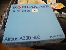 Rare JC WINGS Airbus A300 KOREAN AIR CARGO, 1:200, NIB picture