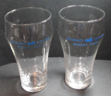 Pair Of (2) Rare Vintage REGENCY CRUISES REGENT JEWEL Cruise Lines Beer Glasses picture