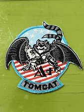 F-14A PLUS FELIX TOMCAT DRAGON  EMBROIDERED PATCH picture