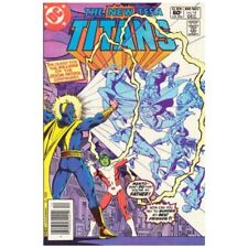 New Teen Titans (1980 series) #14 Newsstand in VF condition. DC comics [h] picture