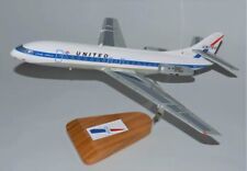 United Airlines Sud SE 210 Caravelle Mainliner Desk Top Model 1/72 SC Airplane picture