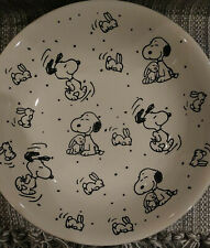 PEANUTS Snoopy & Bunny EASTER Pasta Serving Bowl 9 x 2