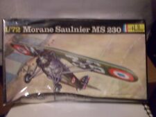 (156) Heller 1/72 scale Morane Saulnier  MS 230 Plane Kit Military picture