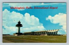 Dulles International Airport, Washington DC Vintage Postcard picture