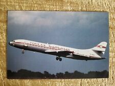 TUNIS AIR TS-MAC CARVELLE 3.VTG UNUSED AIRCRAFT POSTCARD*P23 picture