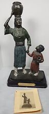 Mother's Helper Richard Myer American Legacy Native American Statue Figurine picture