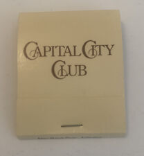 Vintage Capital City Club Matchbook Full Unstruck Matches Ad Alabama Souvenir picture