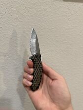 POCKET KNIFE Damascus Blade Dragon Scale Grip Not Kershaw 1776 Or Zero Tolerance picture
