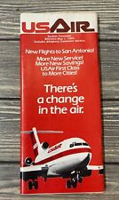Vintage May 1 1980 US Air System Timetable Schedule Brochure picture