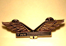 1970's-1990's TWA Purser Wing 3rd Issue, Type II (Flight Service Manager Wing) picture