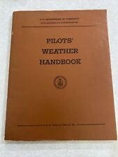 1955 Pilots’ Weather Handbook, Civil Aeronautics Admin. Technical Manual No. 104 picture