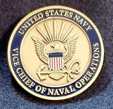 Vice Chief of Naval Operations CNO Admiral Mark Ferguson III NAVY Challenge Coin picture