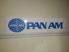Pan American Airlines, Pan Am Display, Aluminum advertising Sign, 24