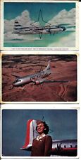 Vintage Airlines Postcards: Northeast Airlines & Two American Airlines 1950s? picture