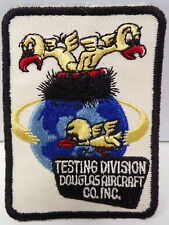 Rare Douglas Aircraft  Co Inc Testing Division US Test Pilot Insignia Patch picture