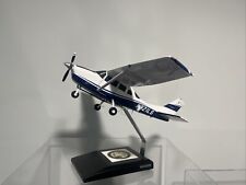 Cessna 206 FBI DOJ Aviation Section  Wood Desktop Model Police Aircraft picture