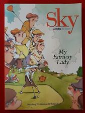 Delta Airlines Sky Inflight Magazine October 1995 My Fairway Lady British Golf picture