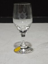 NEVER USED Trans World Airlines TWA Royal Ambassador Cordial Glass 3 1/2