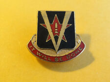 US Army 602nd AAA Anti Aircraft Artillery Crest, DUI, DI, picture