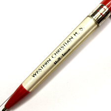 c1960s Hull, Iowa Western Christian H.S. Private High School Advertising Pen G35 picture
