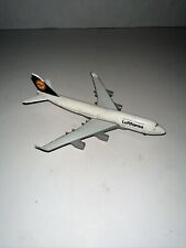 Vintage Die-Cast Schabak Lufthansa Boeing 747 Model Airplane Jet 4.75