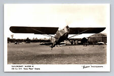 RPPC RAF Taylorcraft Auster III Liaison Aircraft FLIGHT Photograph Postcard picture