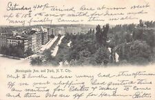 Morningside Ave. and Morningside Park, Manhattan, N.Y.C., 1905 Postcard, Used picture